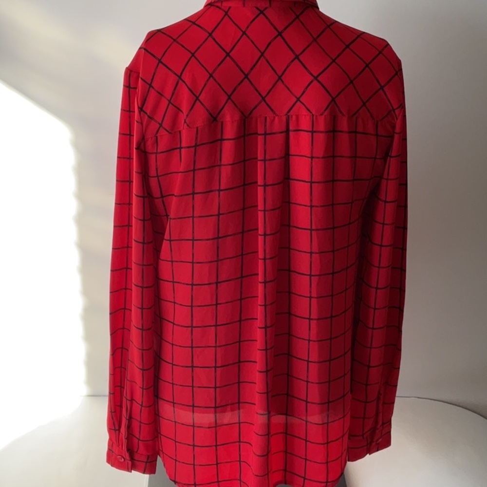 Dex Checkered Blouse - Picture 7 of 9